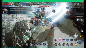 Мир 4 Hell raid против босса Triumphant tiger demon king