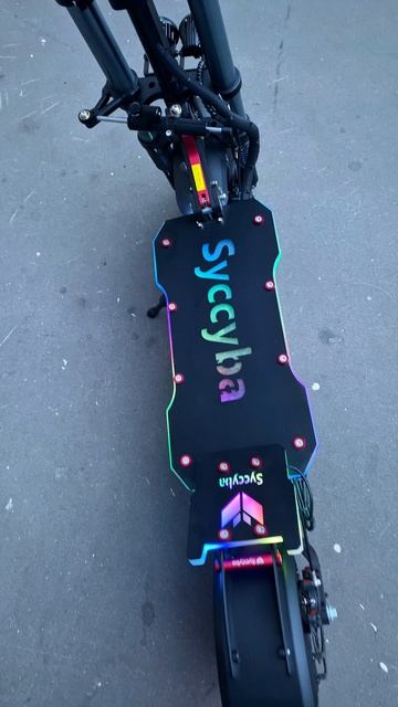 Syccyba R11 Mini - мощный и стильный электросамокат. смотреть онлайн