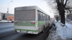 Автобус Mercedes-Benz O405 (Н 415 ХР 22). Покатушки по Барнаулу.