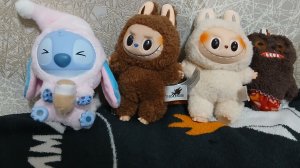 РАСПАКОВКА👀 ЛАБУБУ🐰  С РОМОЙ🤩😃😄