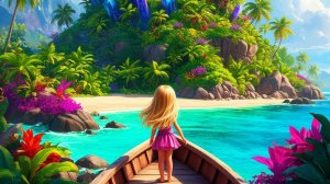 Сказка « Остров Май » (+бонус в конце видео). Автор рассказа: Воронина София, 9 лет (г. Тында)