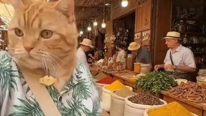 Влог рыжего кота из Египта