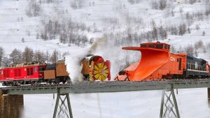 How Do Railroads Clear Snow?