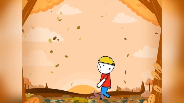 ОСЕНЬ ТОПАЕТ ПО КРЫШАМ 🍂🍁 МИЛАЯ ДЕТСКАЯ ПЕСЕНКА 🥰 смотреть онлайн