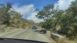 репортаж с колес автомобиля Алушта 2 сентября