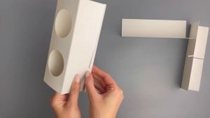 Сборка разделителя к коробке 28х20х7 см,