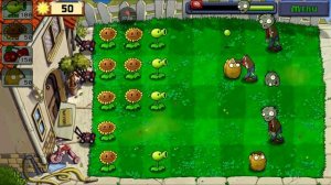 анимация Растения против Зомби 1