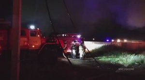 Ликвидация пожара в Волжском районе