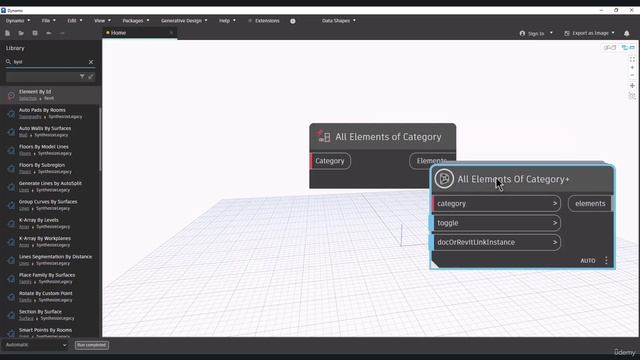5.5 -Utility Nodes in Dynamo Packages – Working with IDs and Element Info смотреть онлайн