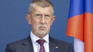 Экс-премьера Чехии ударили костылем по голове на митинге