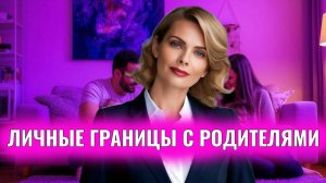 Как выстраивать личные границы с родителями