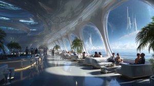 Космопорт и путешествия будущего