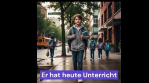 Глагол haben — сделано в Clipchamp