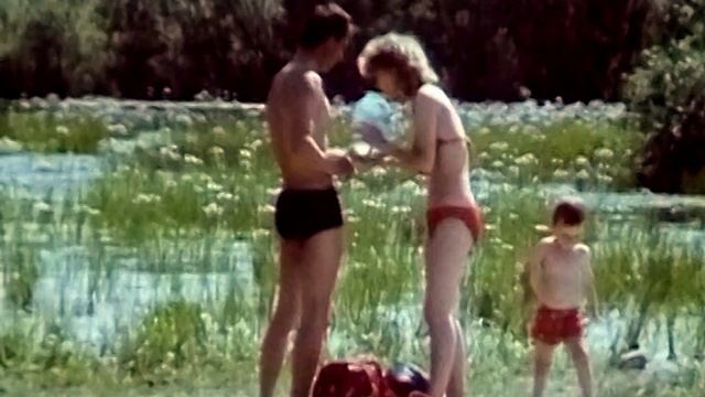 1988 год. Тюменский район. Летний день на Пышме