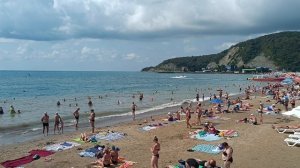 Лермонтово море пляж
