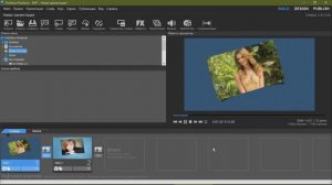Прошоу продюсер (имитация вогнутой фотографии)