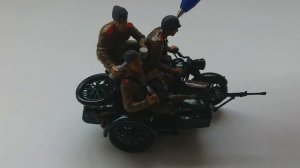 Масштабная модель мотоцикла"М-72" ч.3 Готовая модель