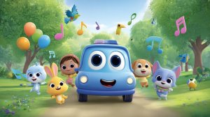 УЧИМ ЦВЕТА И ЗВУКИ С ПОЛИЦЕЙСКОЙ МАШИНКОЙ | ДЛЯ ДЕТЕЙ | ПЕСНИ И МУЛЬТФИЛЬМЫ ДЛЯ ДЕТЕЙ