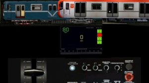 Выезд на "Балтийце" на станцию "Девяткино".