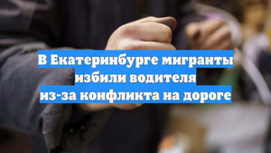 В Екатеринбурге мигранты избили водителя из-за конфликта на дороге