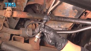 017. Как заменить датчик кислорода O2 (Лямбда зонд) на Jeep WJ 4.7 (1999 - 2004)