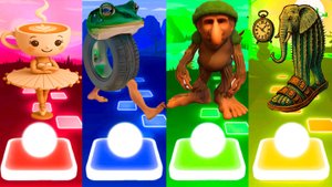 БАЛЕРИНА КАПУЧИНО 🆚 БОНЕКА АМБАЛАБУ 🆚 БРР БРР ПАТАПИМ 🆚 ЛИРИЛИ ЛАРИЛА | Tiles Hop №158