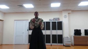 Солистка ансамбля народной песни «Эренер»
Помникова Ангелина «Настасья»