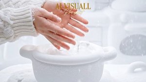 AI VISUALL Токбокки, приготовленные на снегу