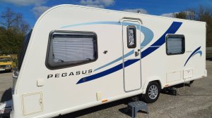 Автодом,караван.дом на колёсах Bailey Pegasus c Alu Tech Body Shell 2012 года на 4 места огонёк
