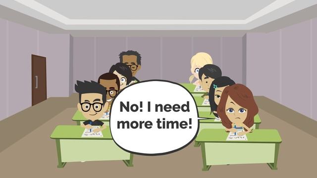 15 Mia takes a very difficult test