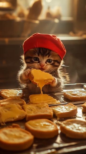 Котята готовят😍😋 смотреть онлайн