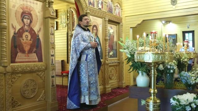 Воскресная проповедь иерея Димитрия Воецы от 31 августа 2025 смотреть онлайн