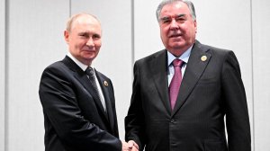Путин и Рахмон обсудили актуальные вопросы двусторонних отношений на саммите «ШОС плюс» в Китае