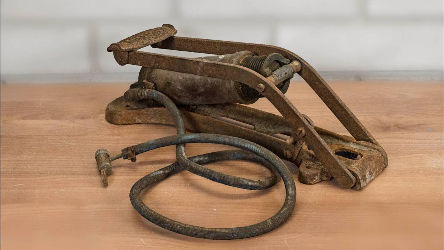 😲 Насос 1943 ГОДА из Британской Армии — ВОССТАНОВЛЕН до ИДЕАЛА! Что ВНУТРИ? ШОК! смотреть онлайн