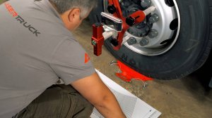 Грузовой стенд сход-развал LaserTruck