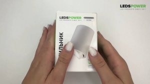 Накладной светильник GU-101W, серия SPOT от LEDS POWER