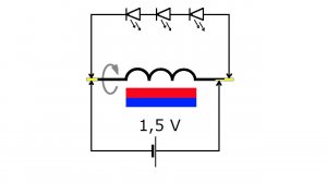 Мини мотор генератор