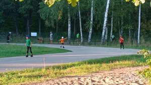 2.09.2025 Тренировка в лесу 🌲🌲🌲 биатлон развиваем выносливость