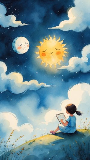 Солнце и Луна.