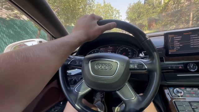 Audi A8L 4.2 FSI 2011 идеальное состояние смотреть онлайн