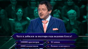 Миллион на блоге - красивая цифра или что-то большее?