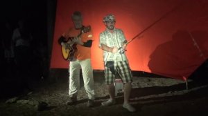 Песни на фестивале (озеро Тургояк, Челябинская область)