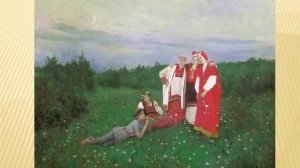 Виртуальный урок русского фольклора  Диво дивное - песня русская. Автор видео:Белевская библиотека
