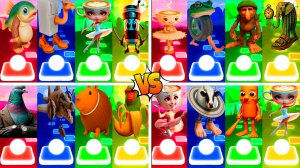 МЕГАМИКС ТРИПИ ТРОПИ 🆚 БАЛЕРИНА КАПУЧИНО 🆚 ДРУГИЕ БРЕЙНРОТ МЕМЫ | Tiles Hop №157-160