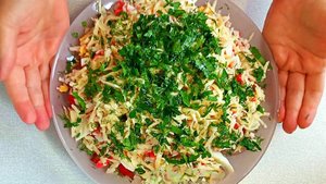 Салат Крабовый летний Привычный Салат по новому Это просто