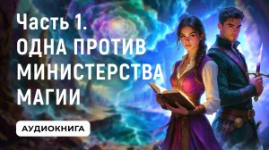 АУДИОКНИГА ПОЛНОСТЬЮ ✦ ЧАСТЬ 1. ОДНА ПРОТИВ МИНИСТЕРСТВА МАГИИ ✦ ЛЮБОВНОЕ ФЭНТЕЗИ