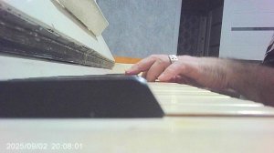 Пианино: казачья народная "Пчёлочка златая"