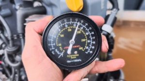 Замер компрессии лодочного мотора Yamaha F 60 2012 год.