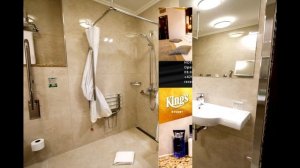 Video King. Hotel advertising concept, with 3D video inscription King