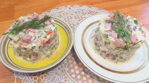 Салат из вареного риса с яйцами и колбасой. Рецепт вкусного рисового салата